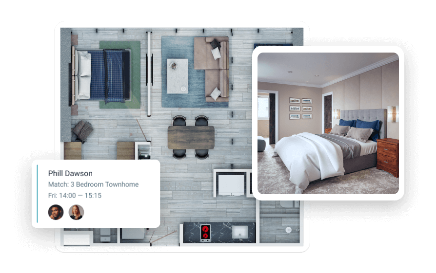 A floorplan optimized using Open HUM